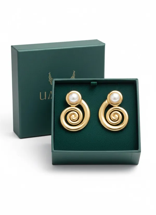 Gold_Vortex_Pearls_Earrings_For_Women
